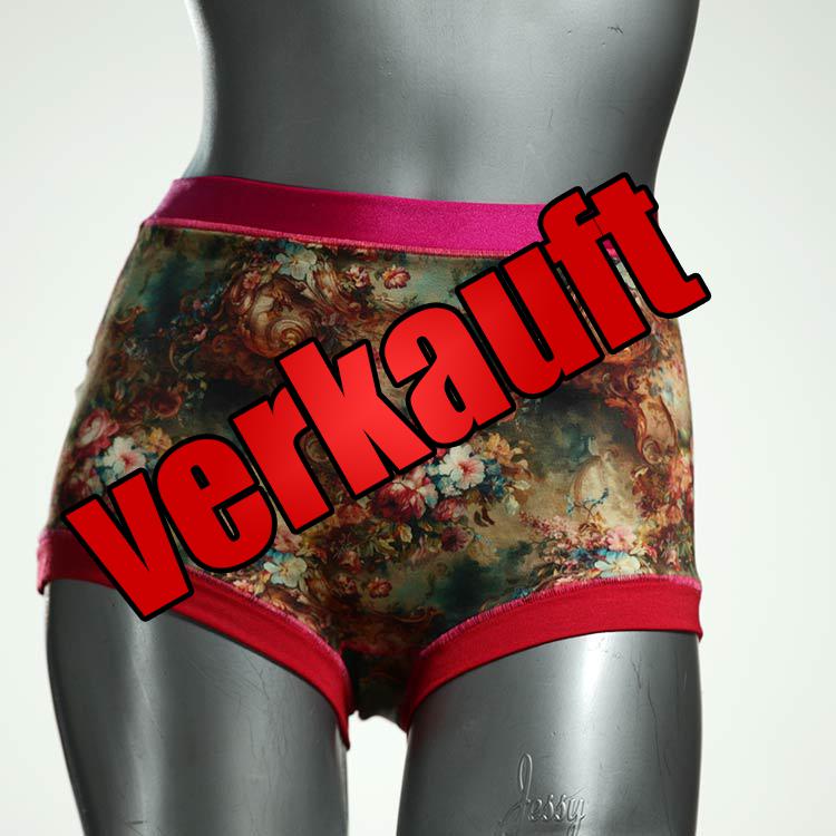 bunte bequeme sexy günstige High waist Hotpant aus Baumwolle, Unterwäsche für Damen