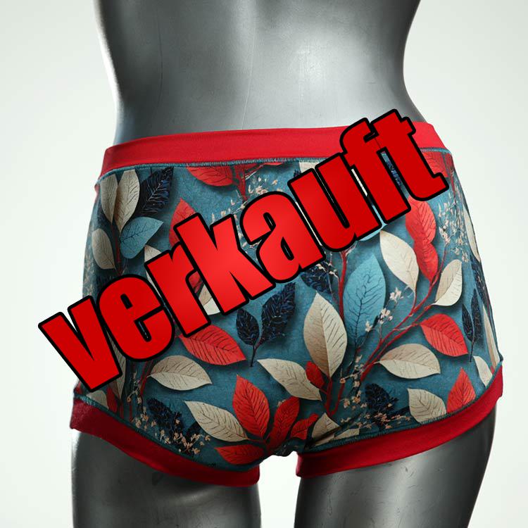 preiswerte süße gemusterte attraktive High waist Hotpant aus Baumwolle, Unterwäsche für Damen