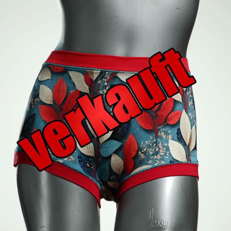 preiswerte süße gemusterte attraktive High waist Hotpant aus Baumwolle, Unterwäsche für Damen