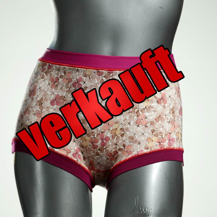 sexy nachhaltige farbige süße High waist Hotpant aus Baumwolle, Unterwäsche für Damen