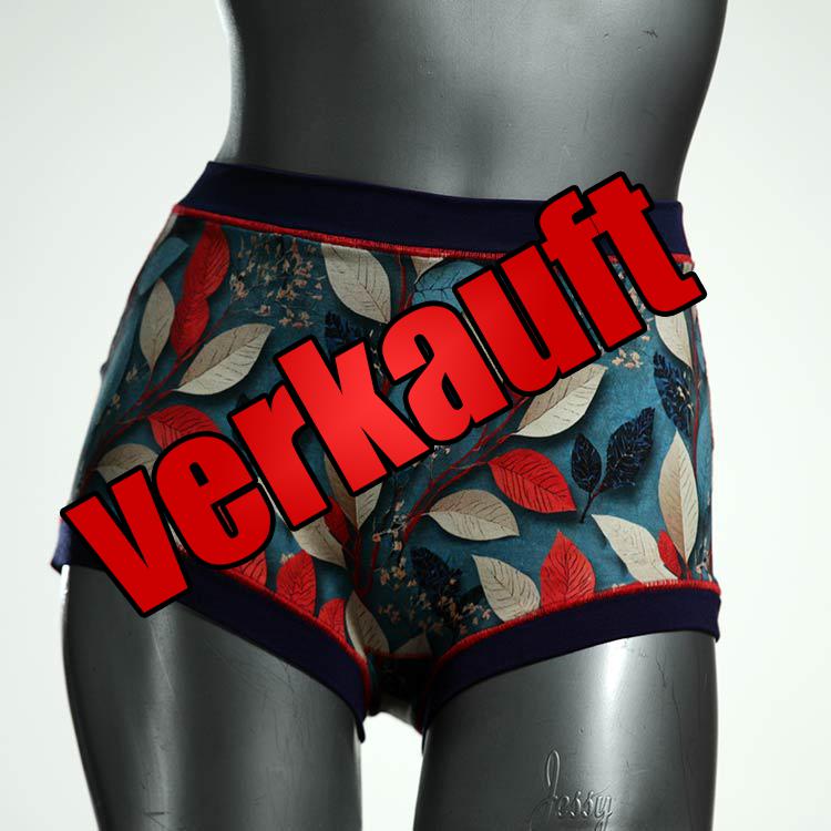 ökologische bunte preiswerte süße High waist Hotpant aus Baumwolle, Unterwäsche für Damen