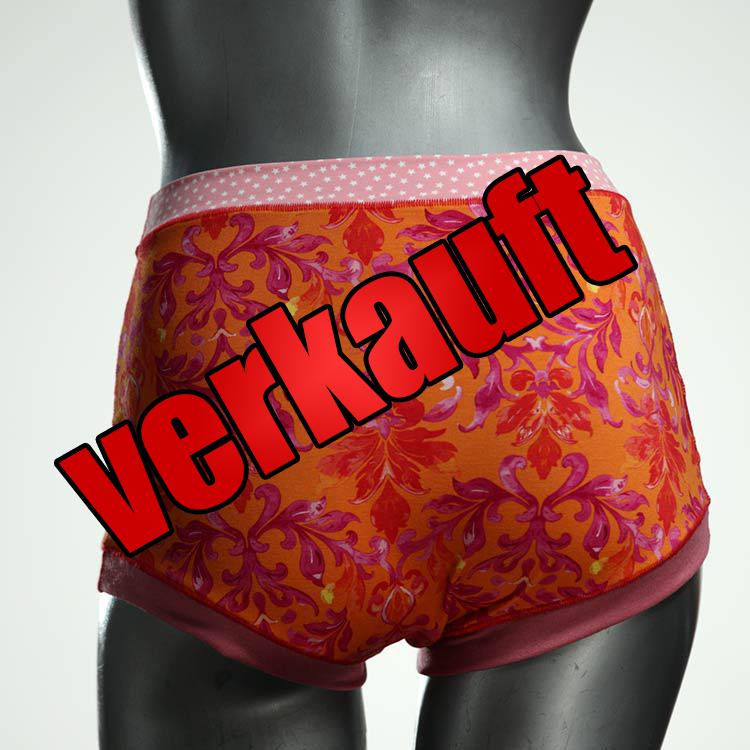 nachhaltige schöne süße günstige High waist Hotpant aus Baumwolle, Unterwäsche für Damen