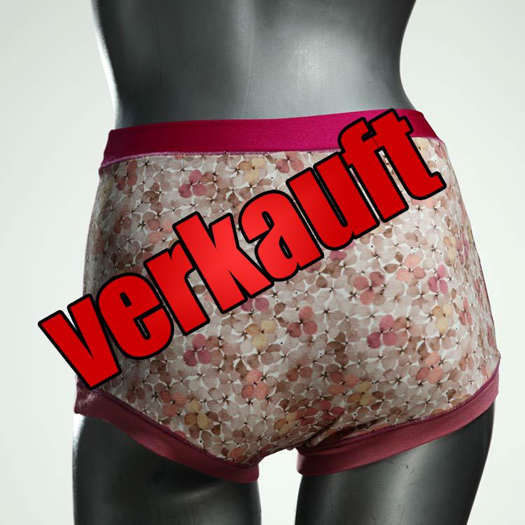 preiswerte schöne gemusterte handgemachte High waist Hotpant aus Baumwolle, Unterwäsche für Damen