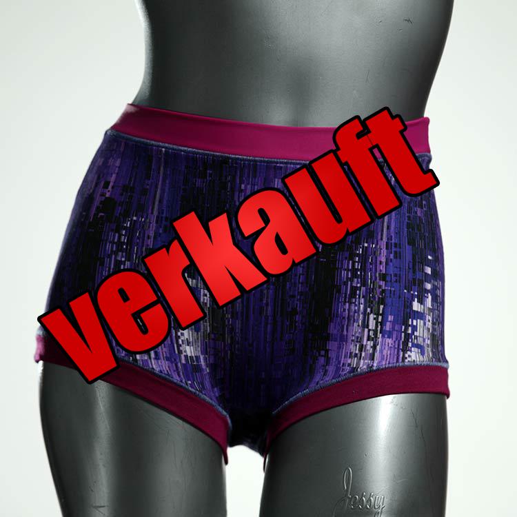 günstige attraktive bunte farbige High waist Hotpant aus Baumwolle, Unterwäsche für Damen