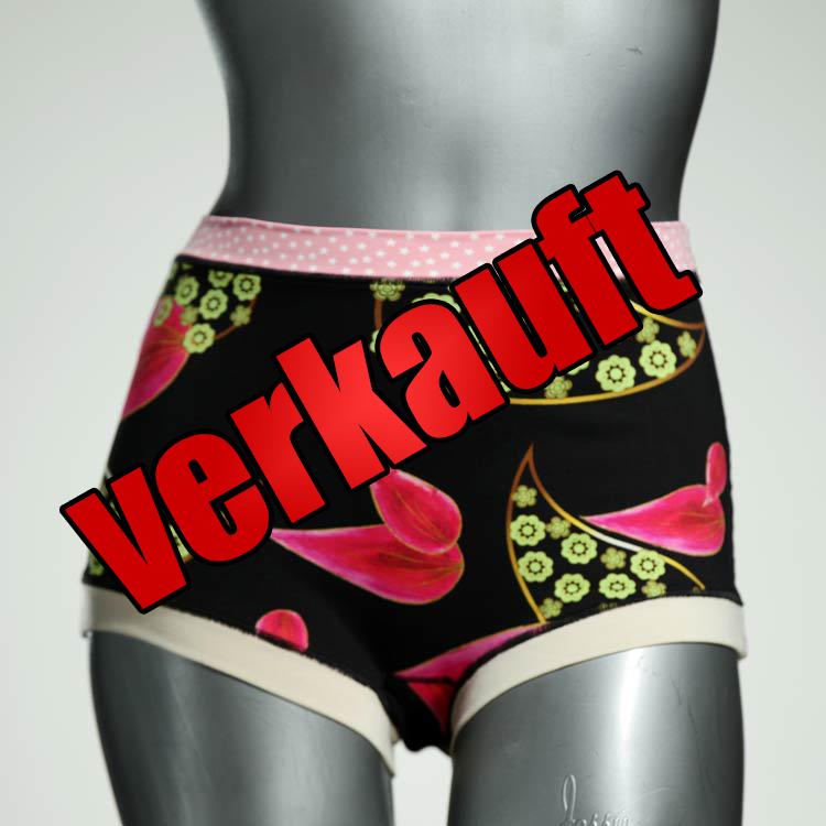 farbige schöne preiswerte bunte Highwaist aus Biobaumwolle, Unterwäsche für Damen