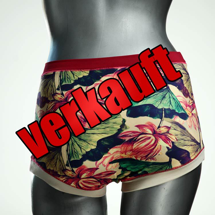 attraktive schöne bequeme bunte Highwaist aus Biobaumwolle, Unterwäsche für Damen