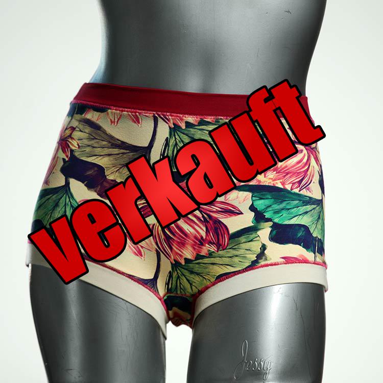 attraktive schöne bequeme bunte Highwaist aus Biobaumwolle, Unterwäsche für Damen