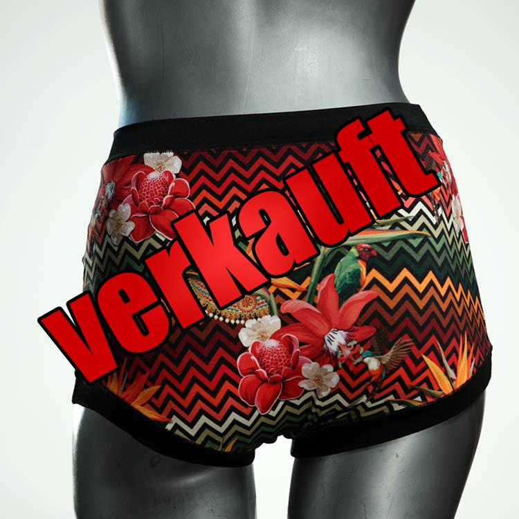 bunte sexy handgemachte nachhaltige Highwaist aus Biobaumwolle, Unterwäsche für Damen