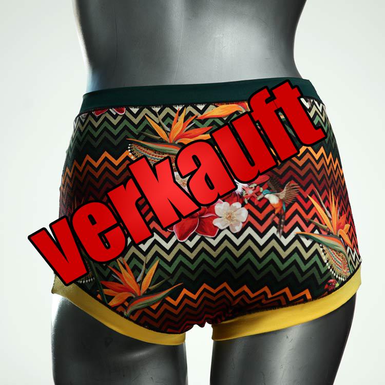 ökologische preiswerte günstige bunte Highwaist aus Biobaumwolle, Unterwäsche für Damen