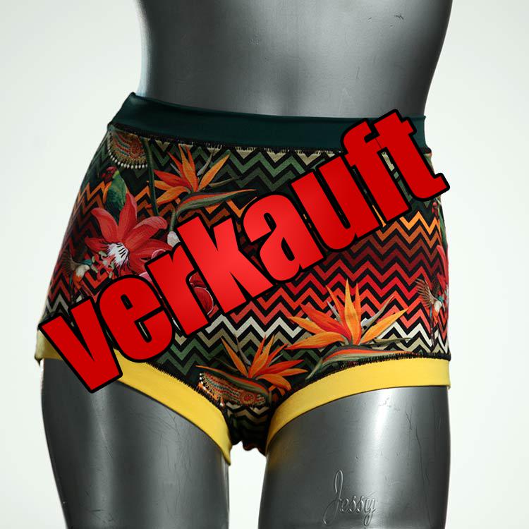 ökologische preiswerte günstige bunte Highwaist aus Biobaumwolle, Unterwäsche für Damen