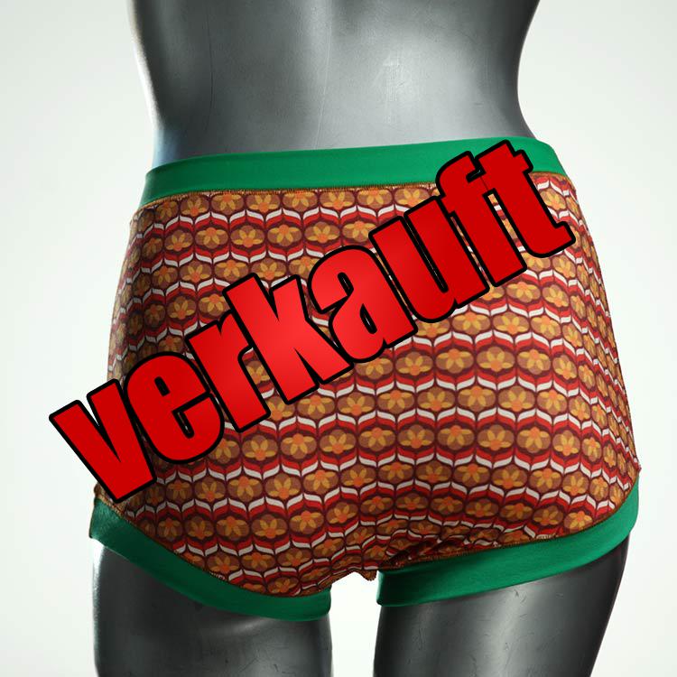 günstige bunte gemusterte schöne Highwaist aus Biobaumwolle, Unterwäsche für Damen