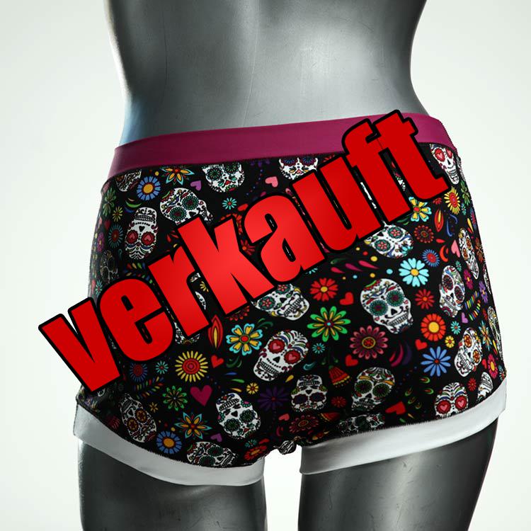 süße bequeme farbige bunte Highwaist aus Biobaumwolle, Unterwäsche für Damen