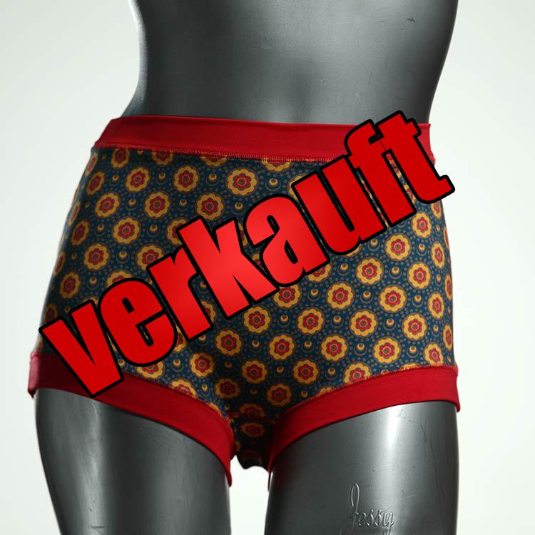 ökologische sexy nachhaltige farbige Highwaist aus Biobaumwolle, Unterwäsche für Damen