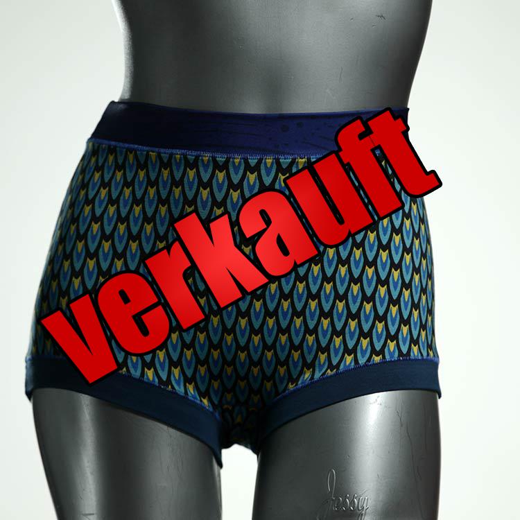 handgemachte ökologische bequeme nachhaltige Highwaist aus Biobaumwolle, Unterwäsche für Damen