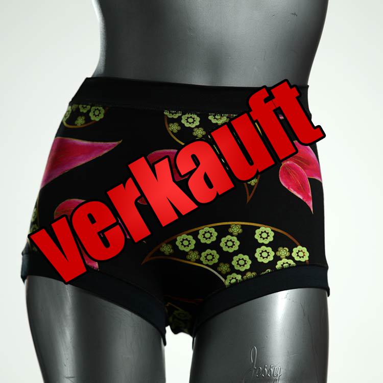farbige preiswerte attraktive handgemachte Highwaist aus Biobaumwolle, Unterwäsche für Damen