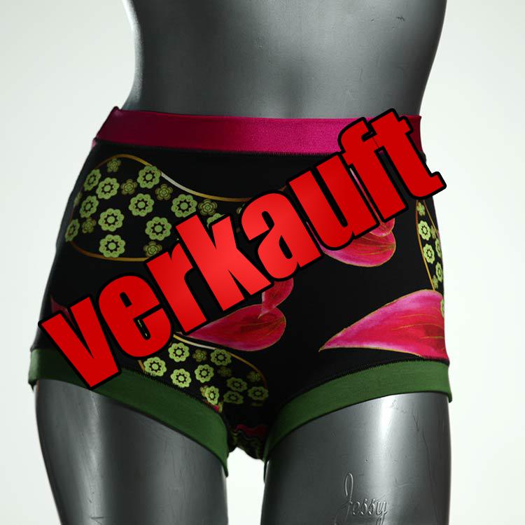 attraktive ökologische preiswerte farbige Highwaist aus Biobaumwolle, Unterwäsche für Damen