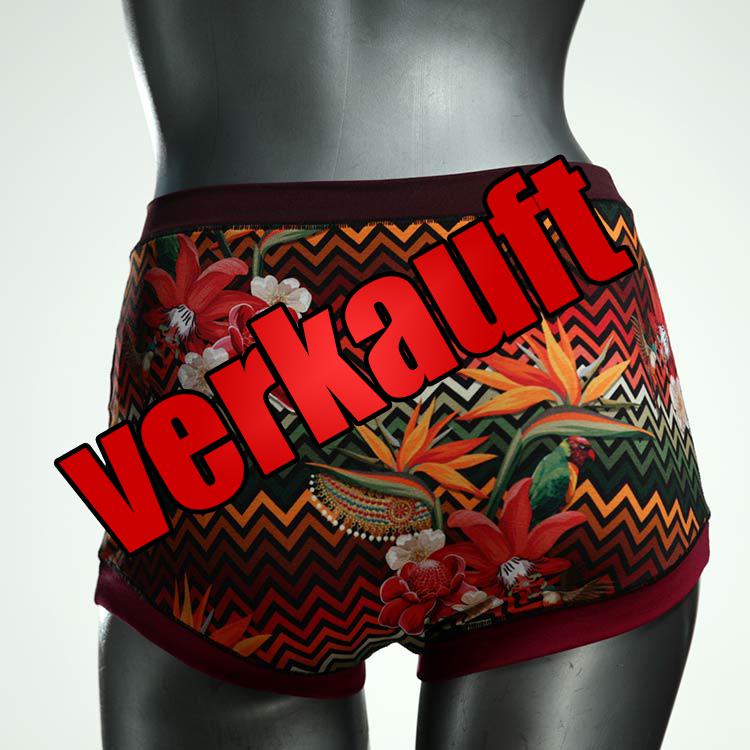 bequeme bunte handgemachte süße Highwaist aus Biobaumwolle, Unterwäsche für Damen