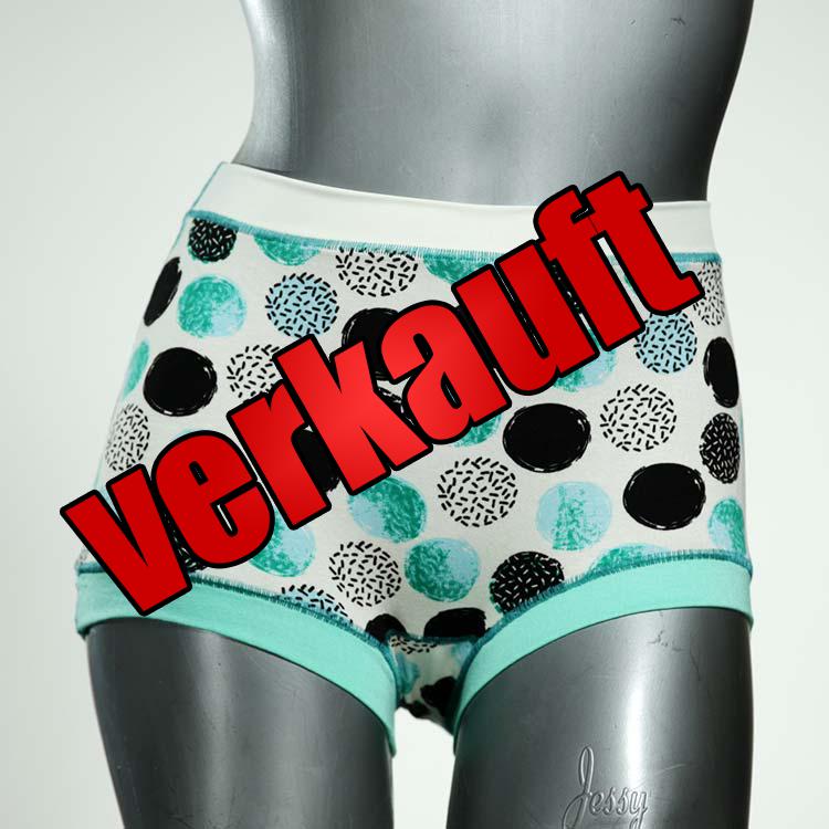 nachhaltige schöne ökologische farbige High waist Hotpant aus Baumwolle, Unterwäsche für Damen