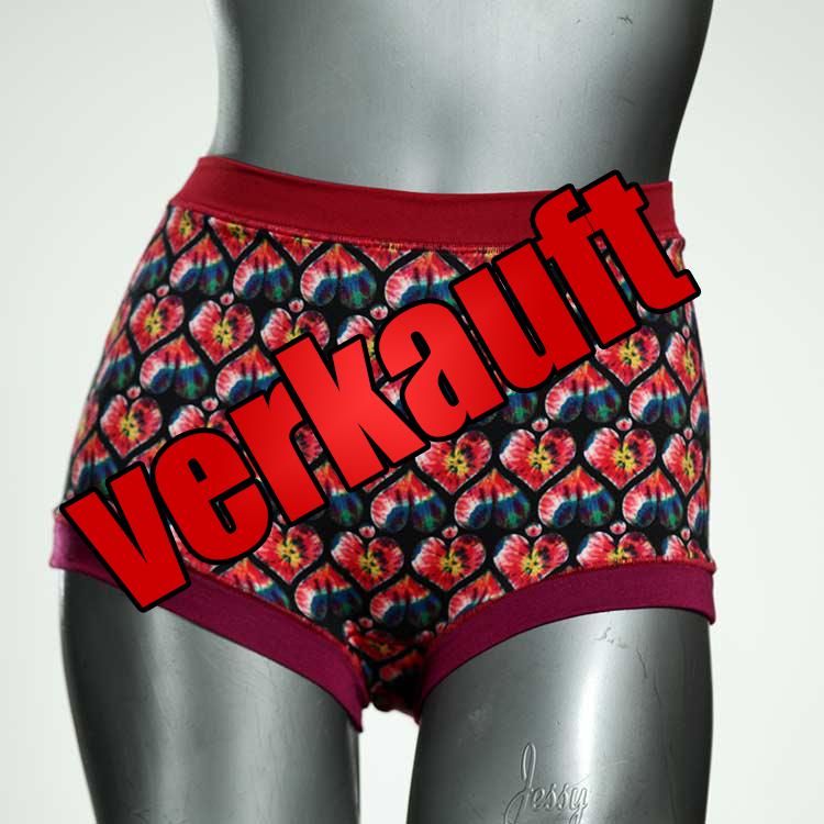 bequeme ökologische attraktive schöne High waist Hotpant aus Baumwolle, Unterwäsche für Damen