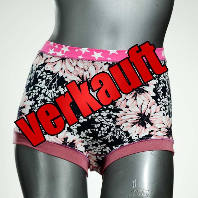 günstige attraktive preiswerte farbige High waist Hotpant aus Baumwolle, Unterwäsche für Damen