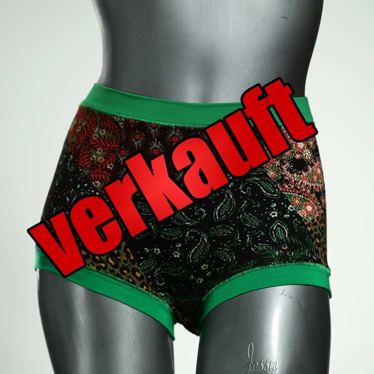süße günstige bequeme farbige High waist Hotpant aus Baumwolle, Unterwäsche für Damen