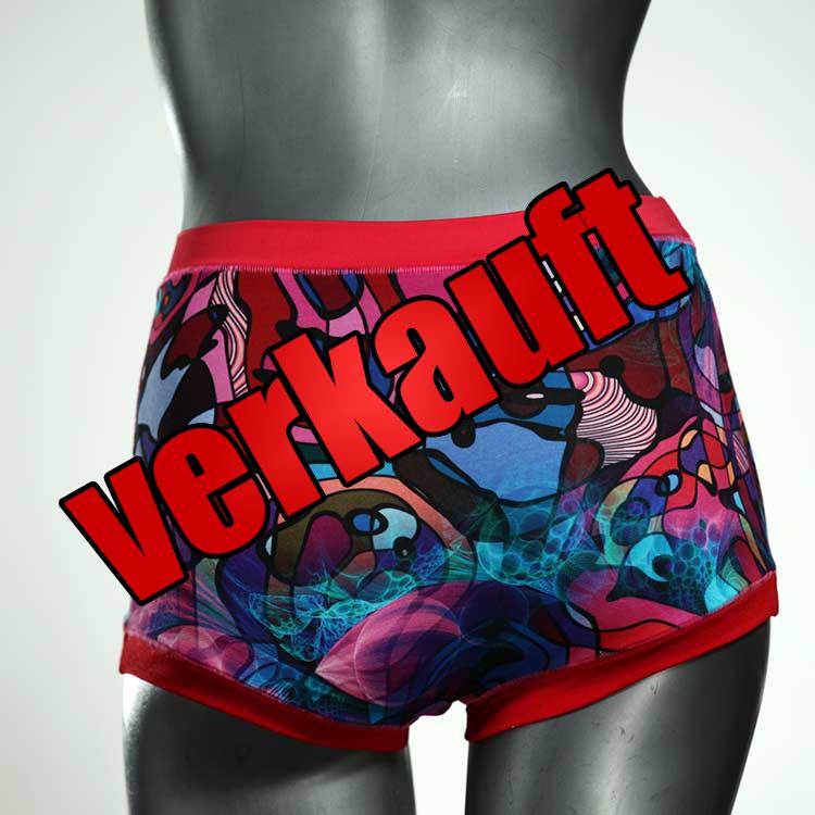 bunte süße handgemachte sexy High waist Hotpant aus Baumwolle, Unterwäsche für Damen