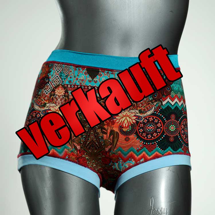 süße farbige preiswerte attraktive High waist Hotpant aus Baumwolle, Unterwäsche für Damen