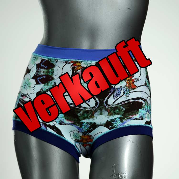 ökologische nachhaltige farbige preiswerte High waist Hotpant aus Baumwolle, Unterwäsche für Damen
