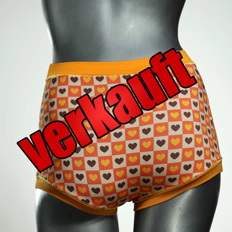 preiswerte günstige bunte süße High waist Hotpant aus Baumwolle, Unterwäsche für Damen