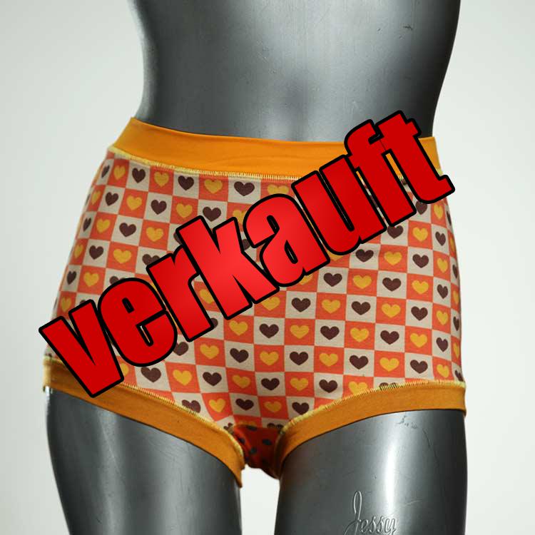 preiswerte günstige bunte süße High waist Hotpant aus Baumwolle, Unterwäsche für Damen