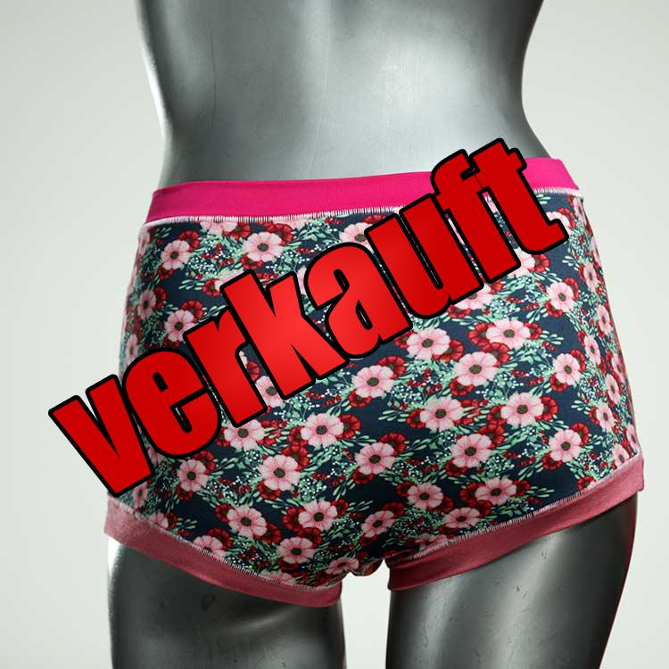 günstige farbige sexy nachhaltige High waist Hotpant aus Baumwolle, Unterwäsche für Damen