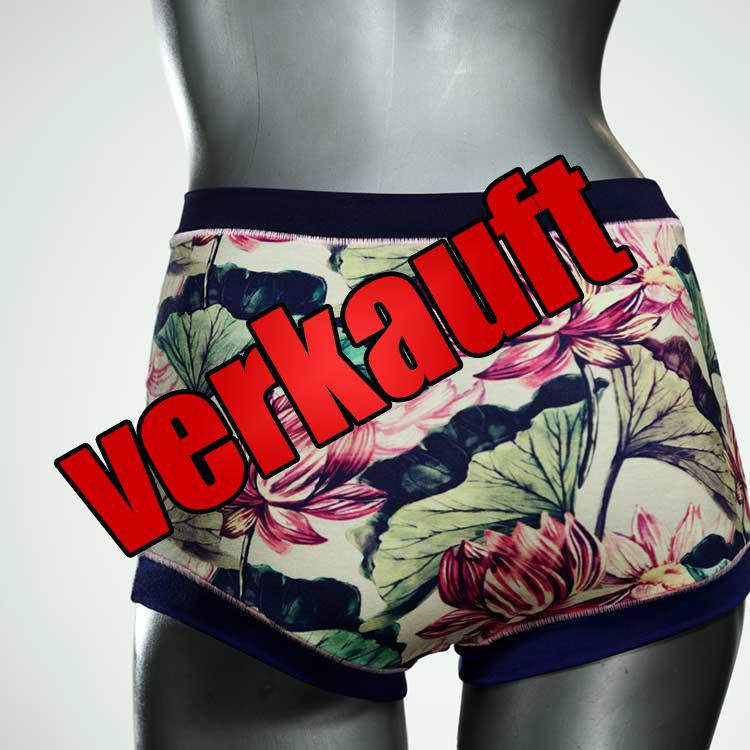 attraktive günstige bunte bequeme High waist Hotpant aus Baumwolle, Unterwäsche für Damen