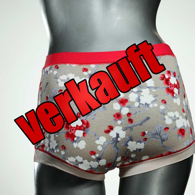 handgemachte günstige bequeme schöne High waist Hotpant aus Baumwolle, Unterwäsche für Damen