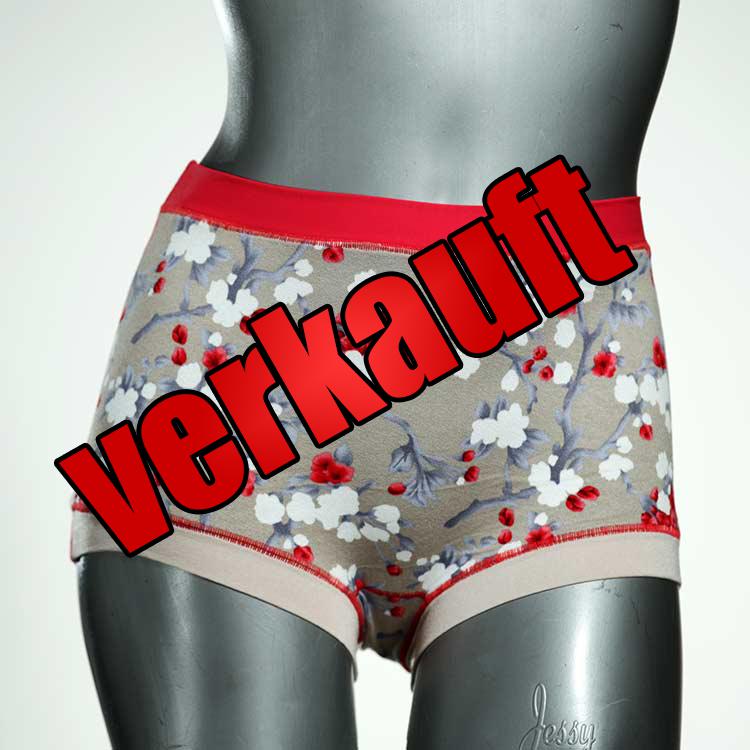 handgemachte günstige bequeme schöne High waist Hotpant aus Baumwolle, Unterwäsche für Damen