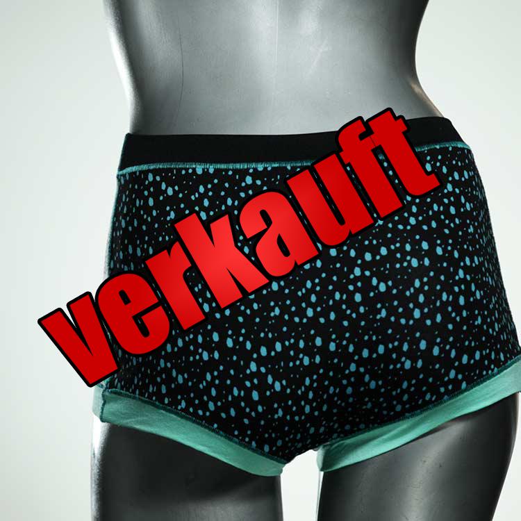 nachhaltige ökologische handgemachte bequeme High waist Hotpant aus Baumwolle, Unterwäsche für Damen