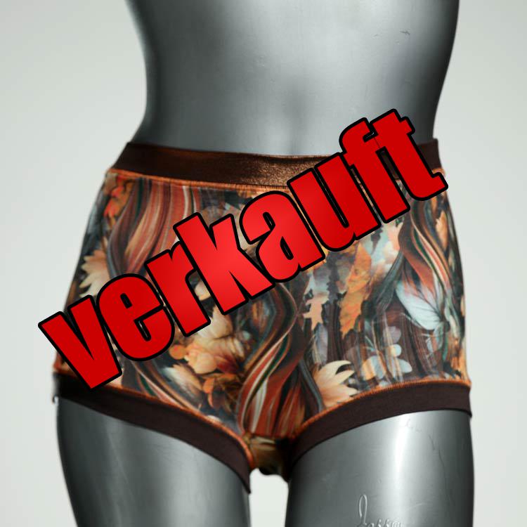 preiswerte bunte bequeme farbige High waist Hotpant aus Baumwolle, Unterwäsche für Damen