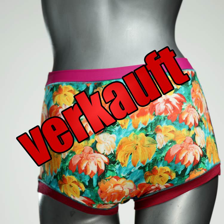 attraktive ökologische süße bunte High waist Hotpant aus Baumwolle, Unterwäsche für Damen