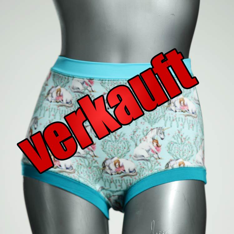 handgemachte sexy schöne farbige High waist Hotpant aus Baumwolle, Unterwäsche für Damen