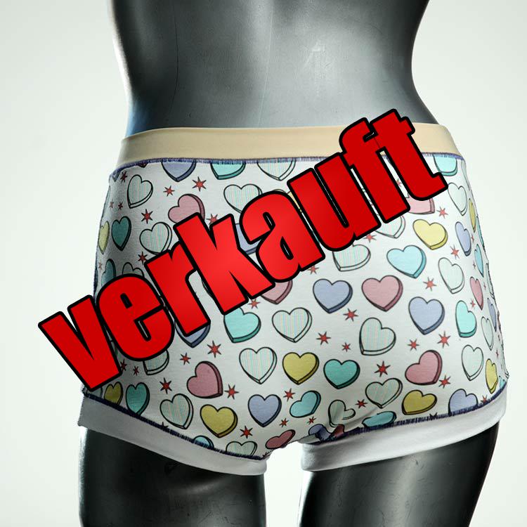 preiswerte sexy bunte ökologische High waist Hotpant aus Baumwolle, Unterwäsche für Damen