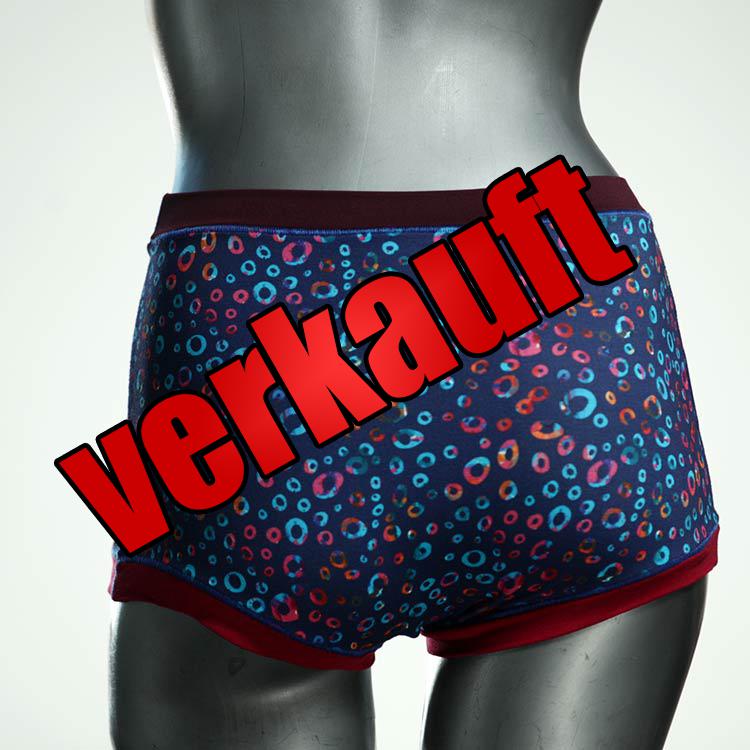 attraktive handgemachte nachhaltige schöne High waist Hotpant aus Baumwolle, Unterwäsche für Damen