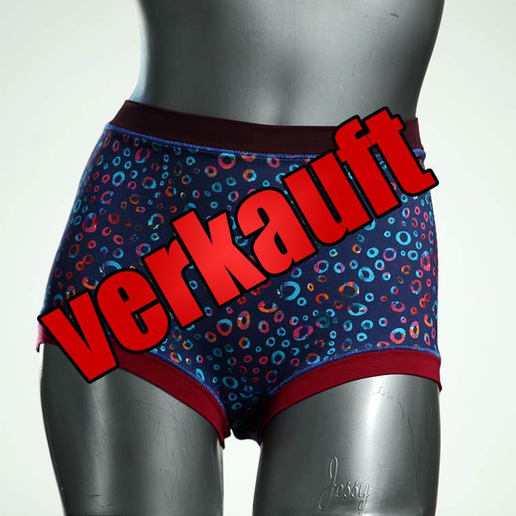 attraktive handgemachte nachhaltige schöne High waist Hotpant aus Baumwolle, Unterwäsche für Damen