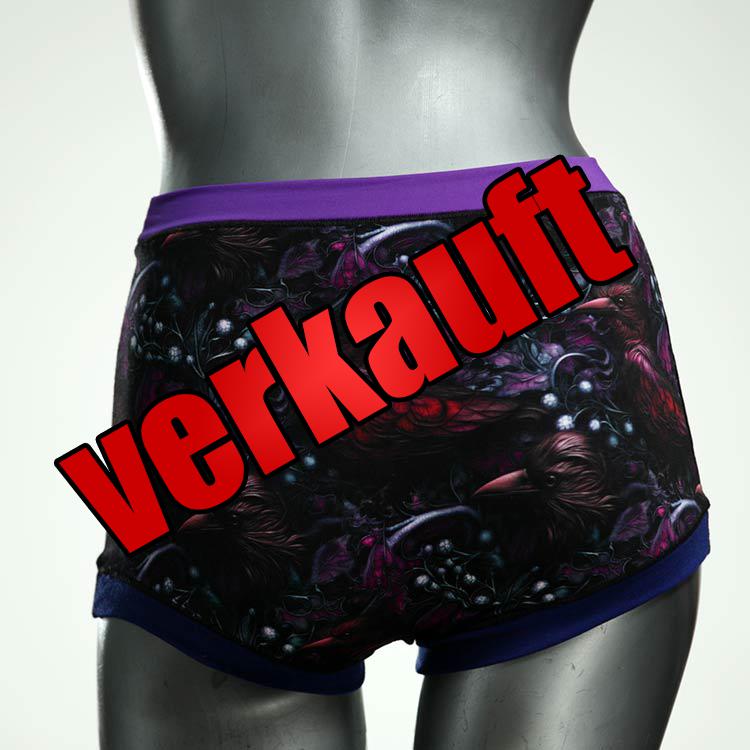 bunte süße günstige schöne High waist Hotpant aus Baumwolle, Unterwäsche für Damen