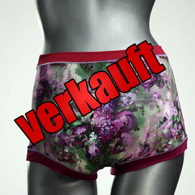 gemusterte schöne attraktive süße High waist Hotpant aus Baumwolle, Unterwäsche für Damen