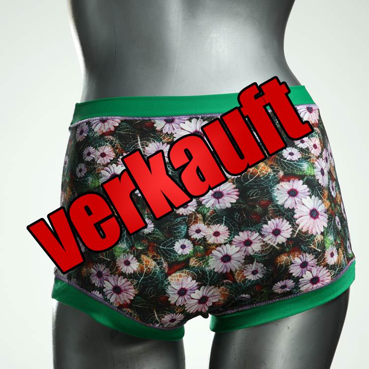 sexy süße preiswerte gemusterte High waist Hotpant aus Baumwolle, Unterwäsche für Damen