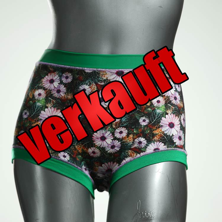 sexy süße preiswerte gemusterte High waist Hotpant aus Baumwolle, Unterwäsche für Damen