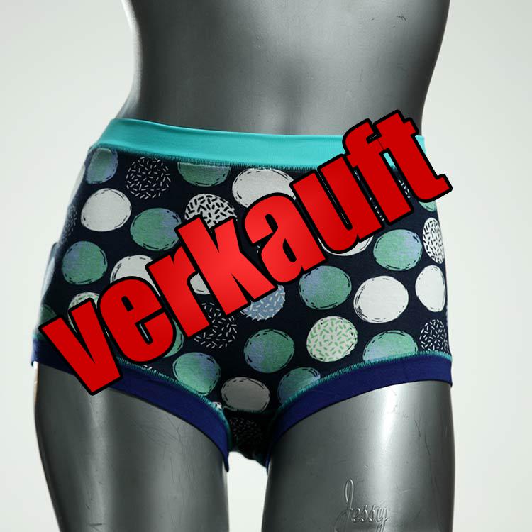 gemusterte süße attraktive preiswerte High waist Hotpant aus Baumwolle, Unterwäsche für Damen