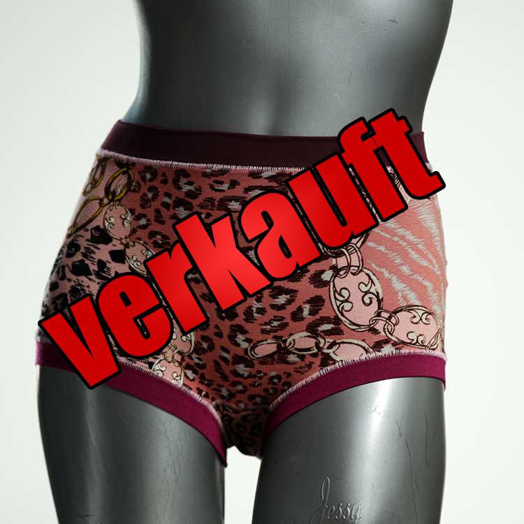 sexy bequeme gemusterte nachhaltige High waist Hotpant aus Baumwolle, Unterwäsche für Damen