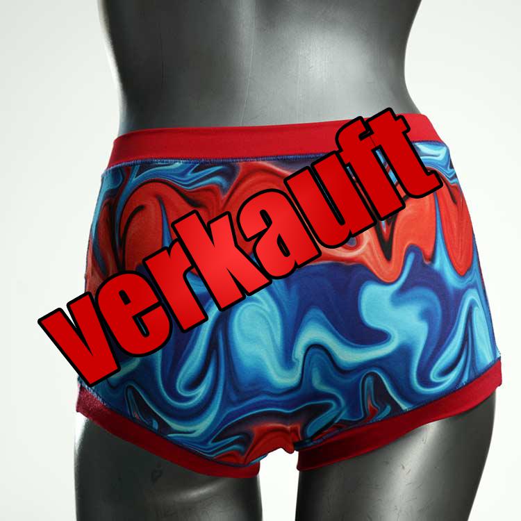 preiswerte bunte günstige schöne High waist Hotpant aus Baumwolle, Unterwäsche für Damen