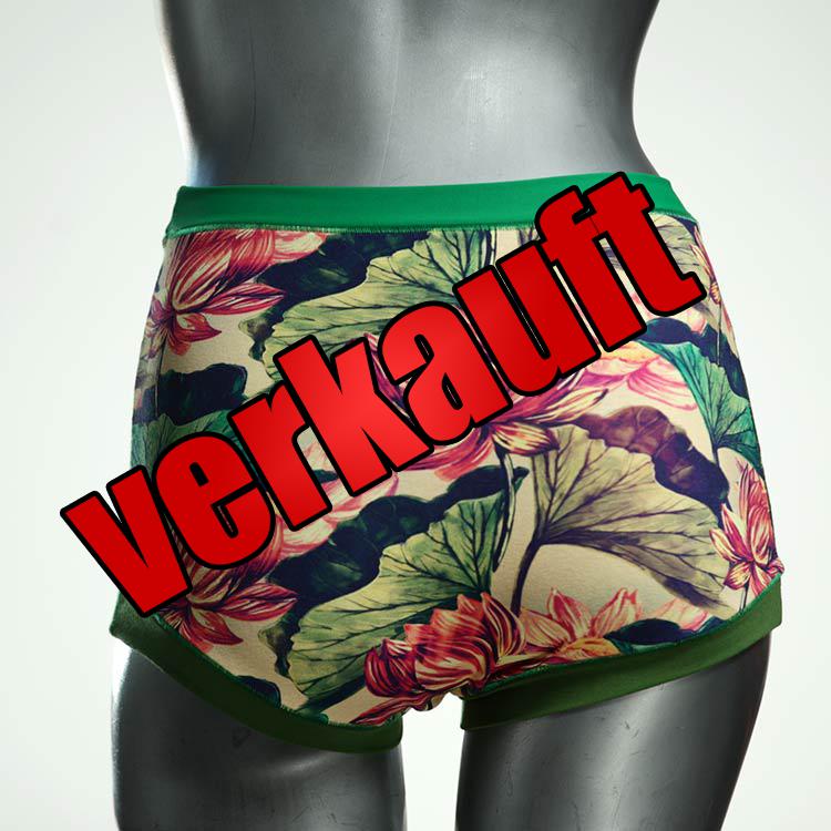 ökologische schöne handgemachte günstige Highwaist aus Biobaumwolle, Unterwäsche für Damen