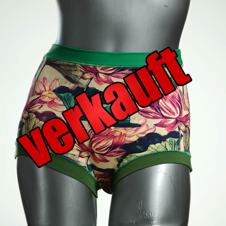 ökologische schöne handgemachte günstige Highwaist aus Biobaumwolle, Unterwäsche für Damen